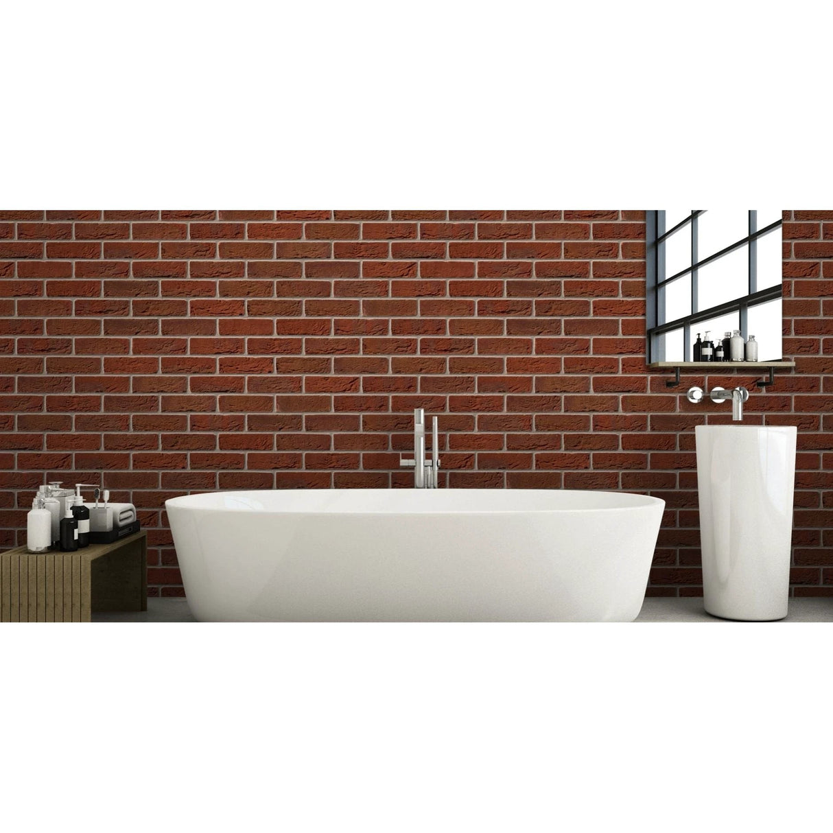 Ibstock Bradgate Claret Brick 65mm - Armstrong Cheshire