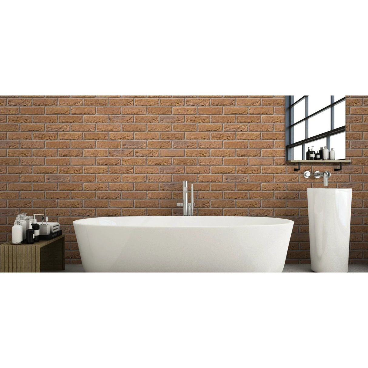 Ibstock Bradgate Harvest Antique Brick 65mm - Armstrong Cheshire