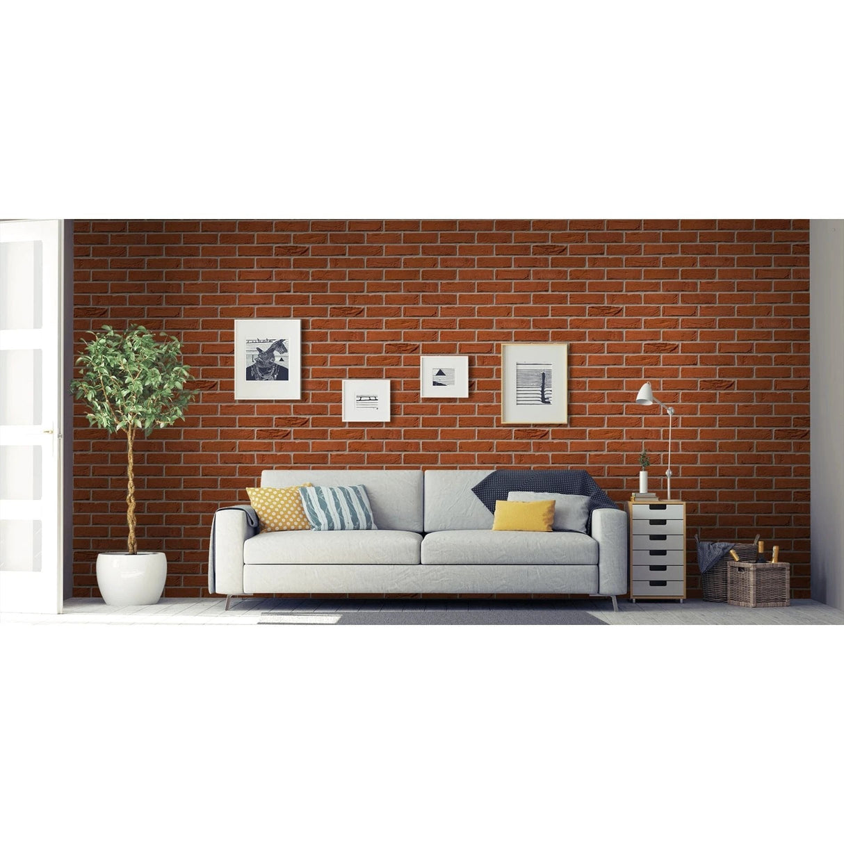 Ibstock Bradgate Red Brick 65mm Pack of 430 - Armstrong Cheshire