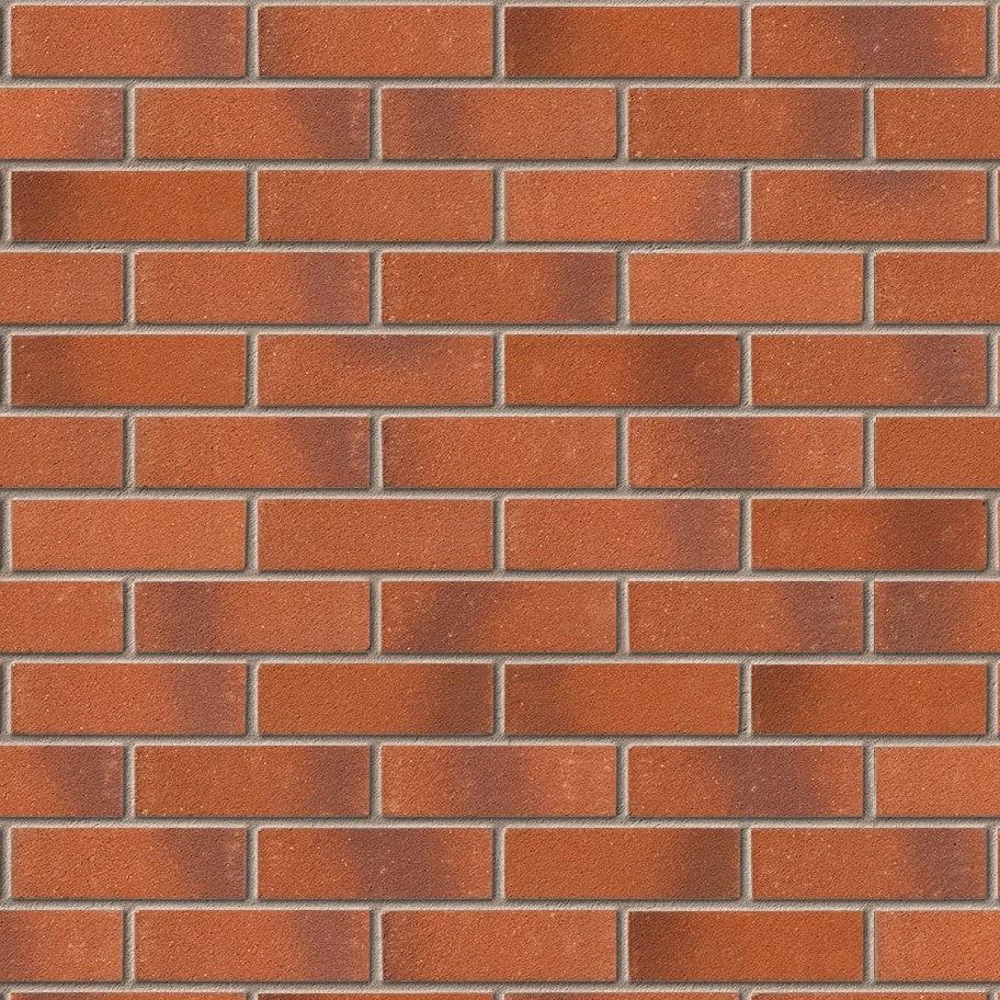 Ibstock Bridgwater Weathered Red Brick 65mm Pack of 500 - Armstrong Cheshire