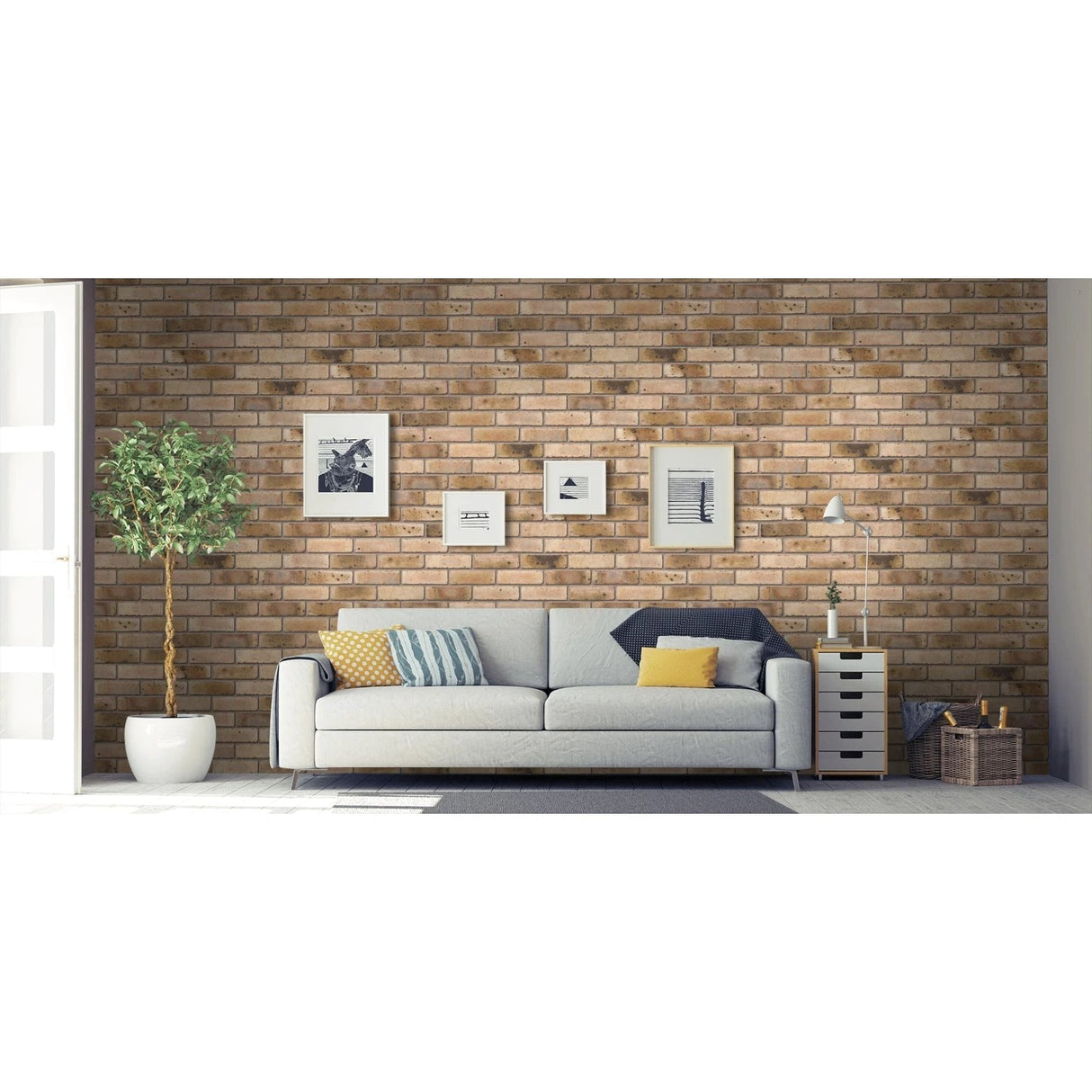 Ibstock Cooksbridge Yellow Brick 65mm Pack of 370 - Armstrong Cheshire