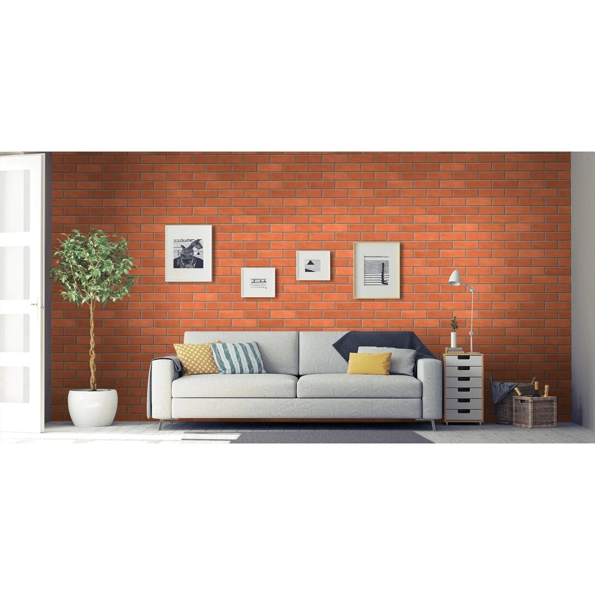 Ibstock Dorking Red Brick 65mm Pack of 500 - Armstrong Cheshire