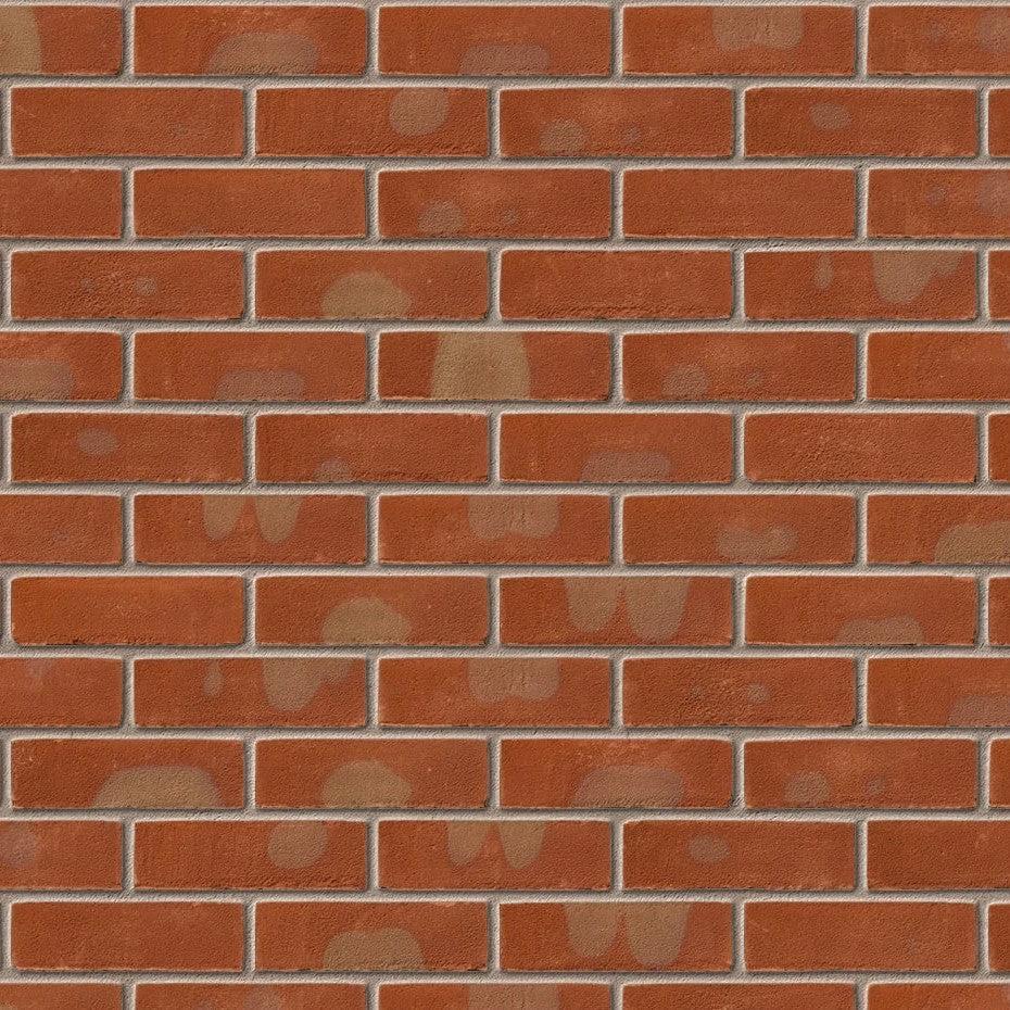 Ibstock Leicester Multi Red Brick 65mm Pack of 500 - Armstrong Cheshire