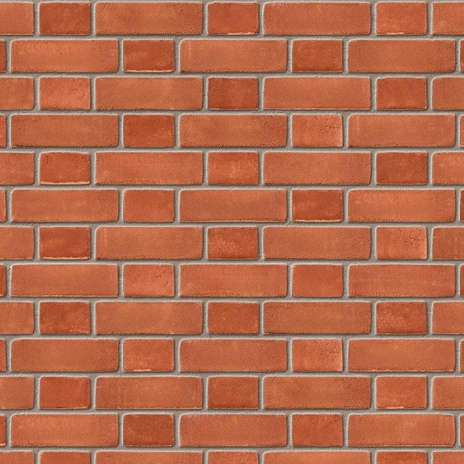 Ibstock Leicester Red Stock Brick 65mm - Armstrong Cheshire