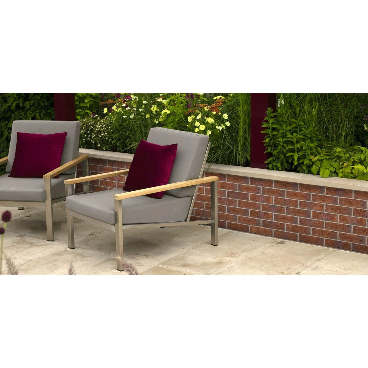 Ibstock New Burntwood Red Rustic Brick 65mm and 73mm - Armstrong Cheshire