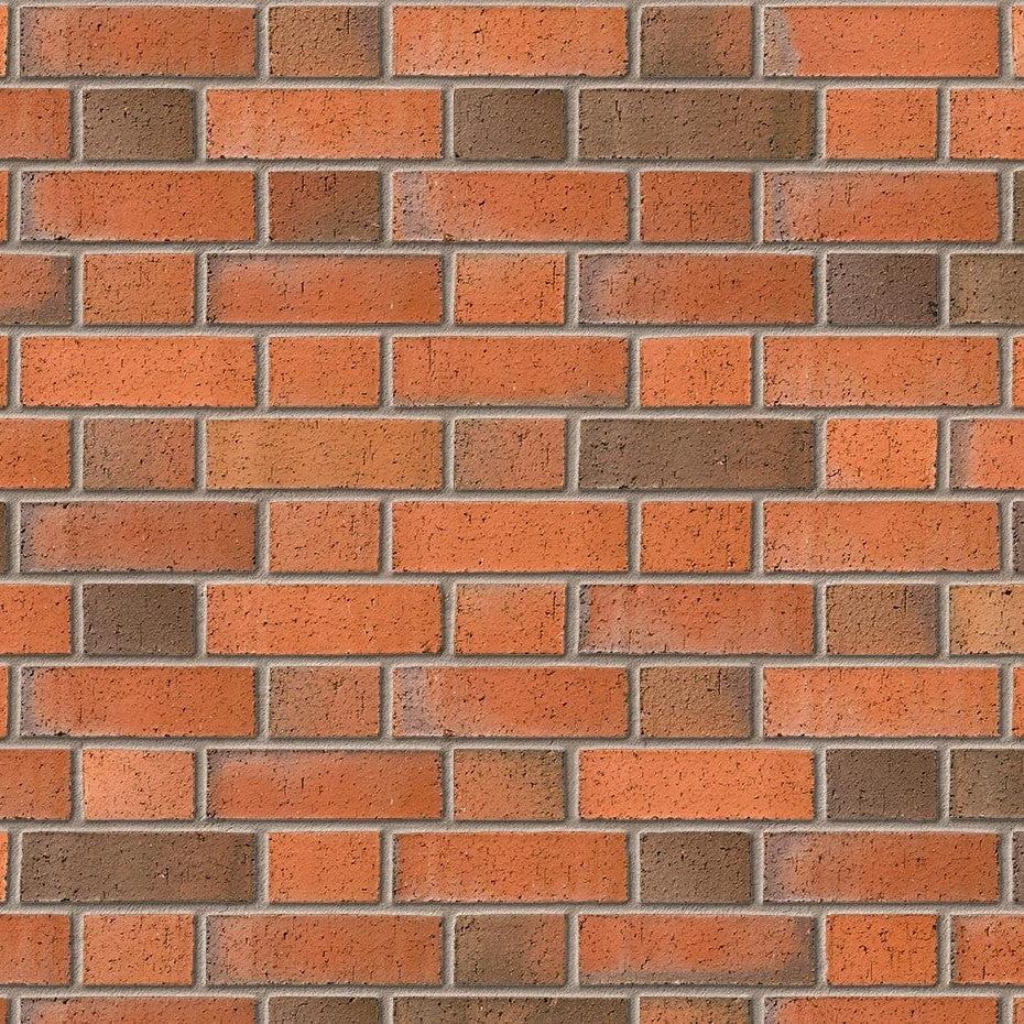 Ibstock Roughdale Red Multi Rustic Brick 65mm Pack of 404 - Armstrong Cheshire