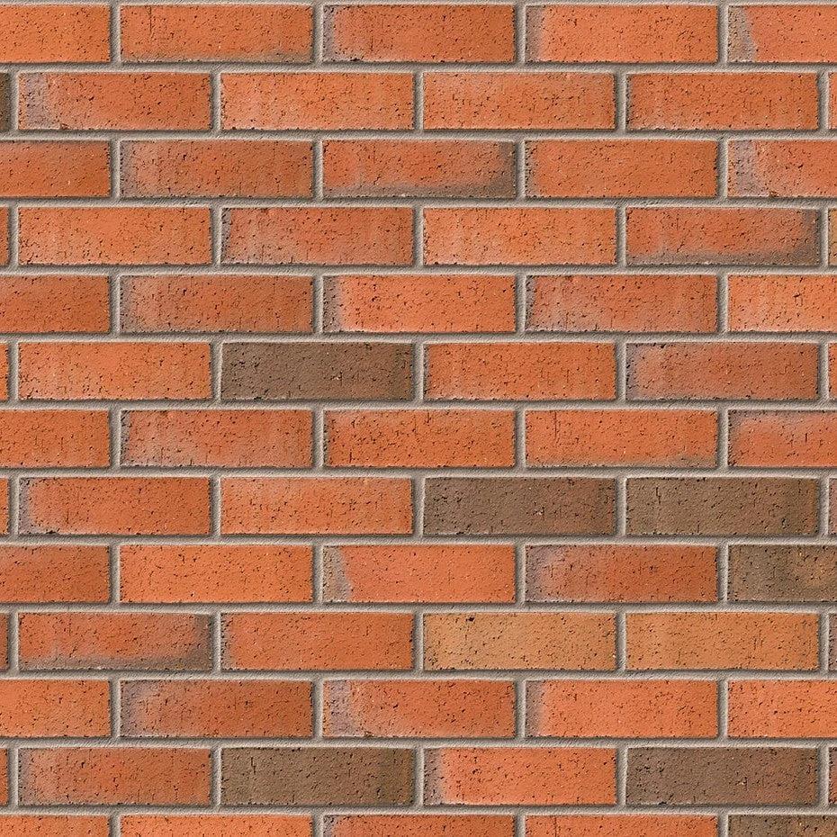 Ibstock Roughdale Red Multi Rustic Brick 65mm Pack of 404 - Armstrong Cheshire
