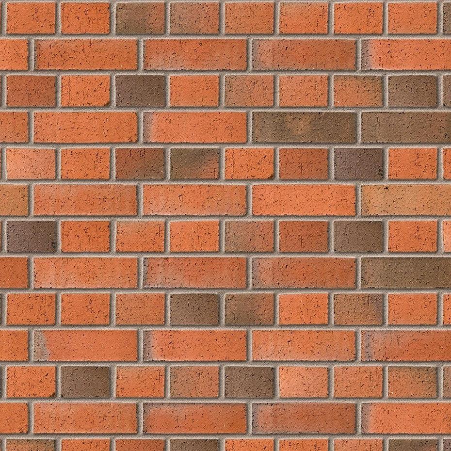 Ibstock Roughdale Red Multi Rustic Brick 65mm Pack of 404 - Armstrong Cheshire
