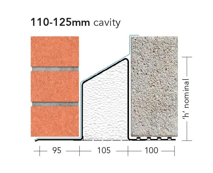 IG L1/HD110 Cavity Wall Lintel - Armstrong Cheshire