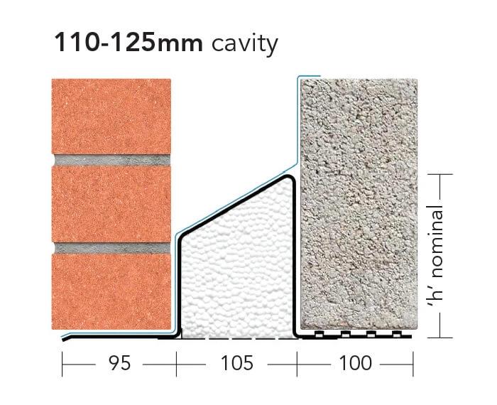 IG L1/S110 Cavity Wall Lintel - Armstrong Cheshire