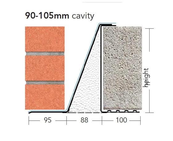 IG L5/100 Cavity Wall Lintel - Armstrong Cheshire
