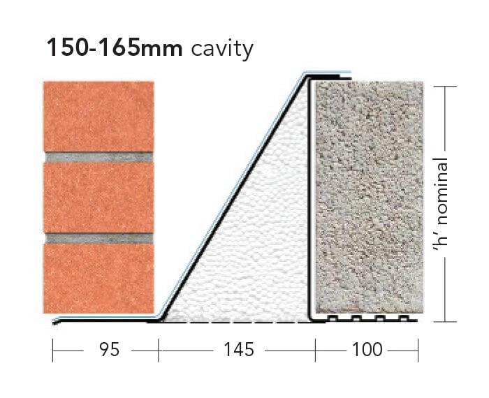 IG L5/150 Cavity Wall Lintel - Armstrong Cheshire