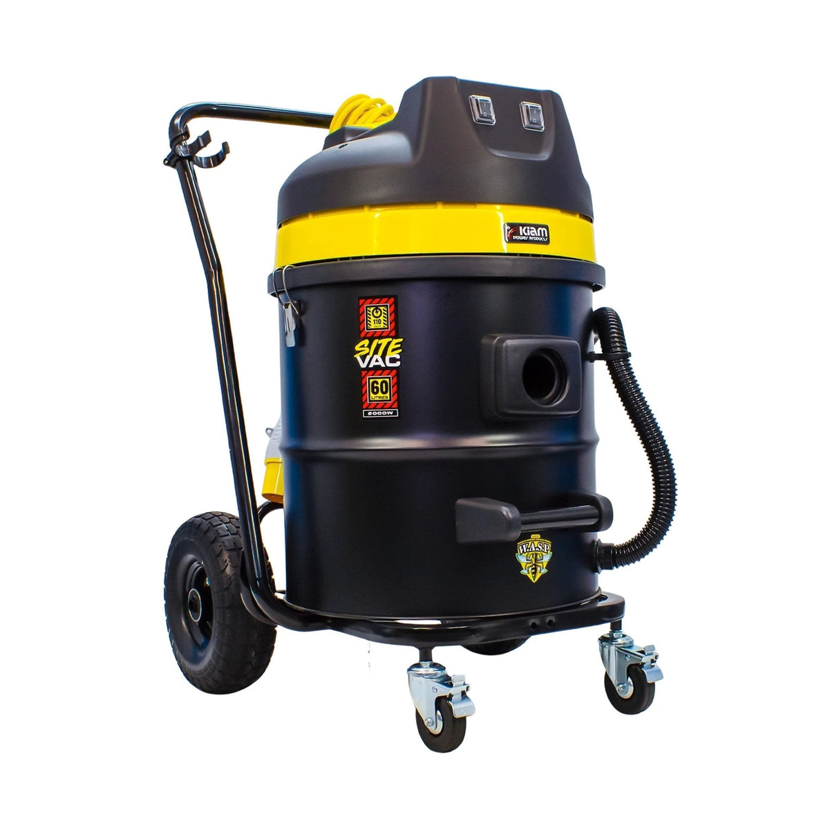 Kiam SiteVac 110V L-Class 2000W Vacuum Cleaner 60L W.A.S.P - Armstrong Cheshire