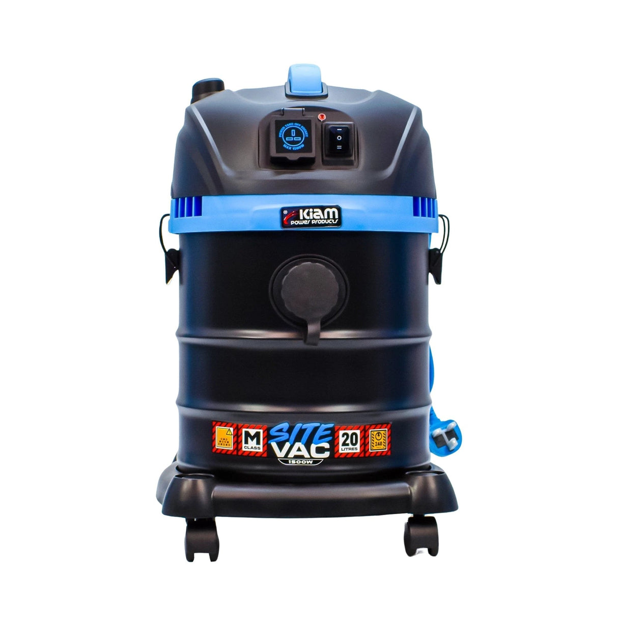 Kiam SiteVac 240V M-Class 1500W Vacuum 20L - Armstrong Cheshire