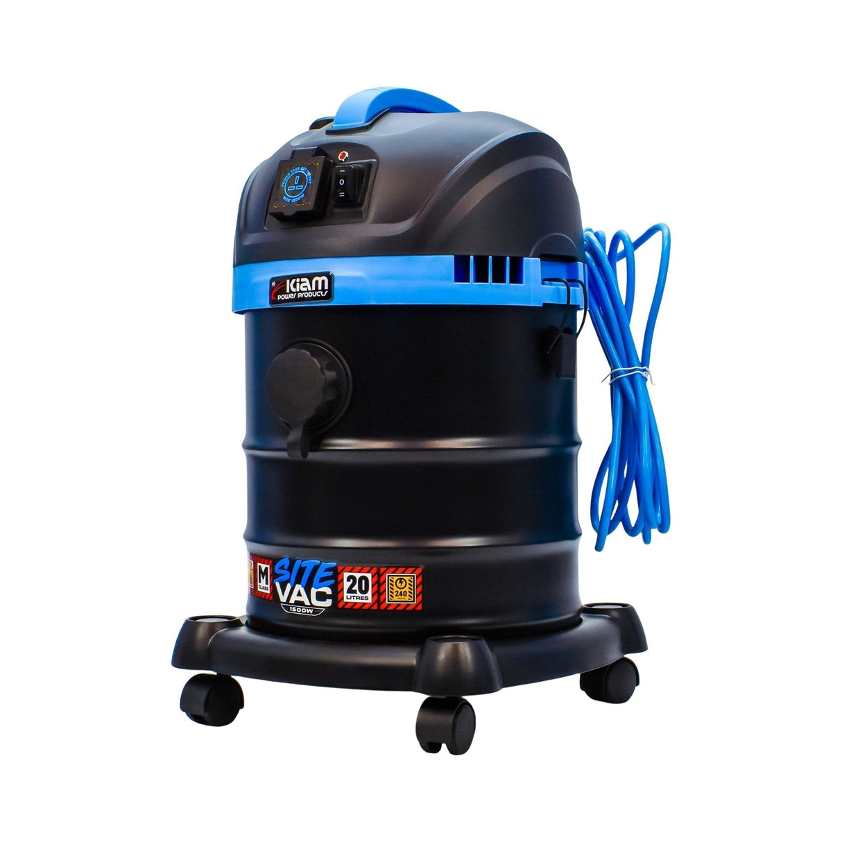 Kiam SiteVac 240V M-Class 1500W Vacuum 20L - Armstrong Cheshire