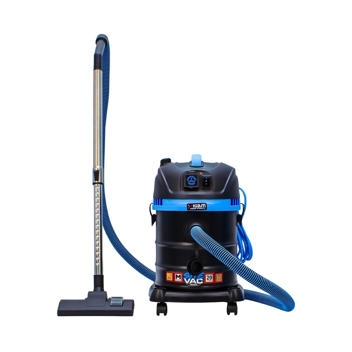 Kiam SiteVac 240V M-Class 1500W Vacuum 20L - Armstrong Cheshire