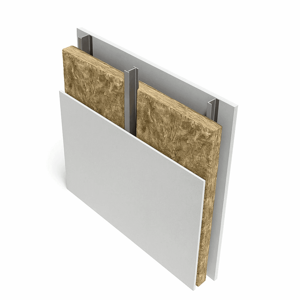 Knauf Acoustic Sound Insulation Partition Roll - Armstrong Cheshire