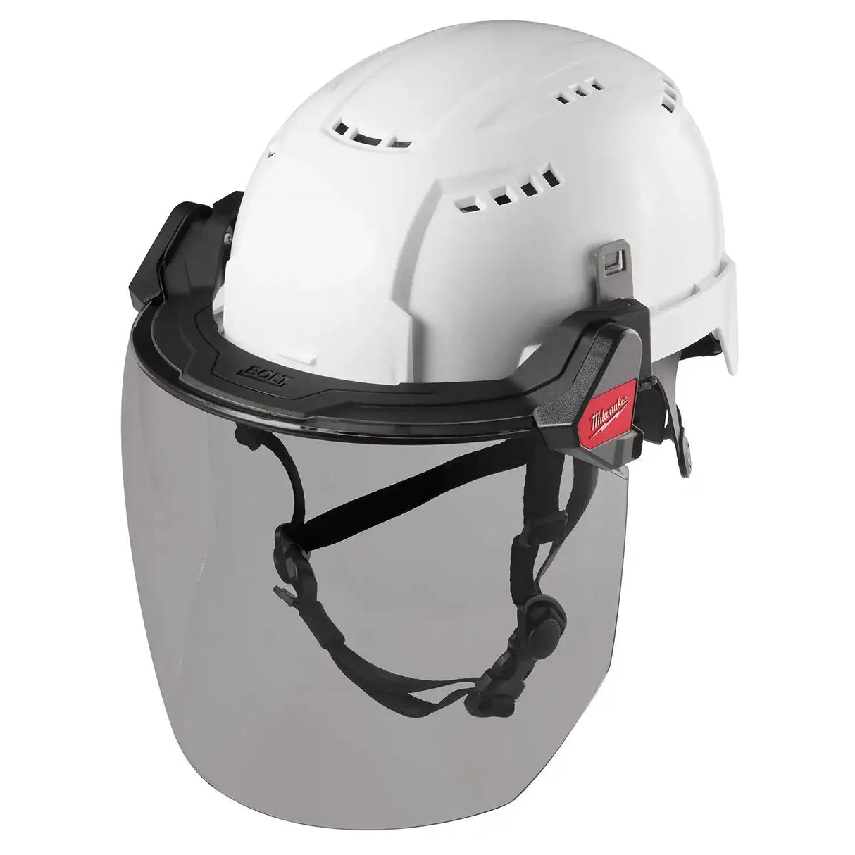 Milwaukee Bolt Face Shield Universal Grey For BOLT System Full Face Protection On Site Environments