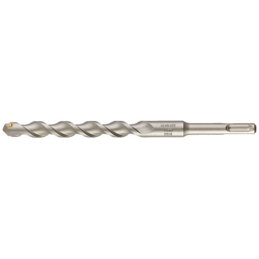 Milwaukee SDS Plus Contractor Drill Bits German Engineered 2 Blade Carbide Tip For Precision In Concrete