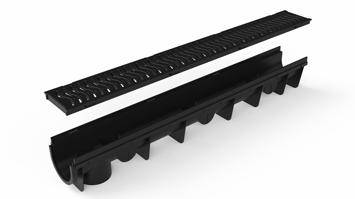 Patio And Driveway Drainage Channel High Volume For Patios And Footpaths - Armstrong Cheshire