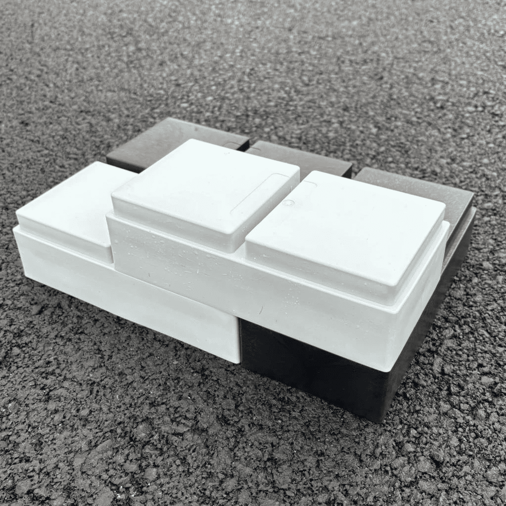 PolyBrick Giant Plastic Building Blocks For Outdoor Use Easy Assembly No Tools Required 100 Percent Recycled Plastic - Armstrong Cheshire