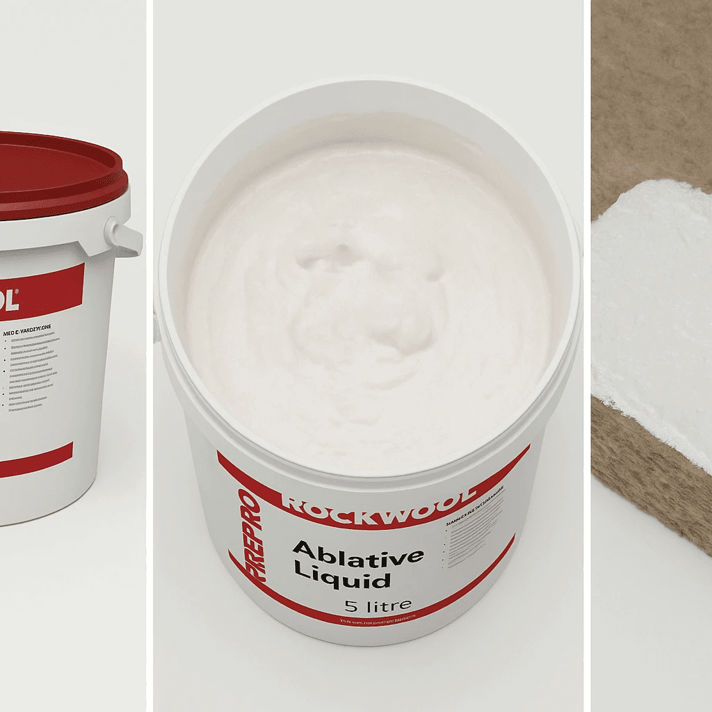 Rockwool Ablative Liquid Coating 5L Tub - Armstrong Cheshire