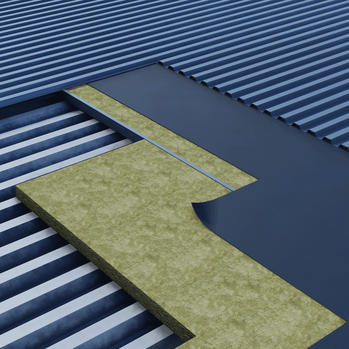 Rockwool RW5 Acoustic Mineral Wool Insulation 1200mm x 600mm - Armstrong Cheshire