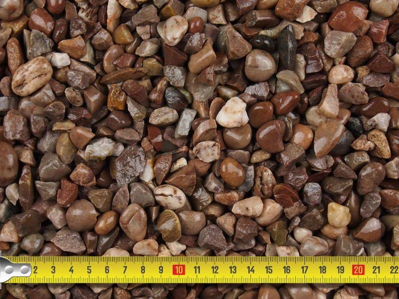 Rose Quartzite Gravel 20mm 25/50 20kg Bags - Armstrong Cheshire