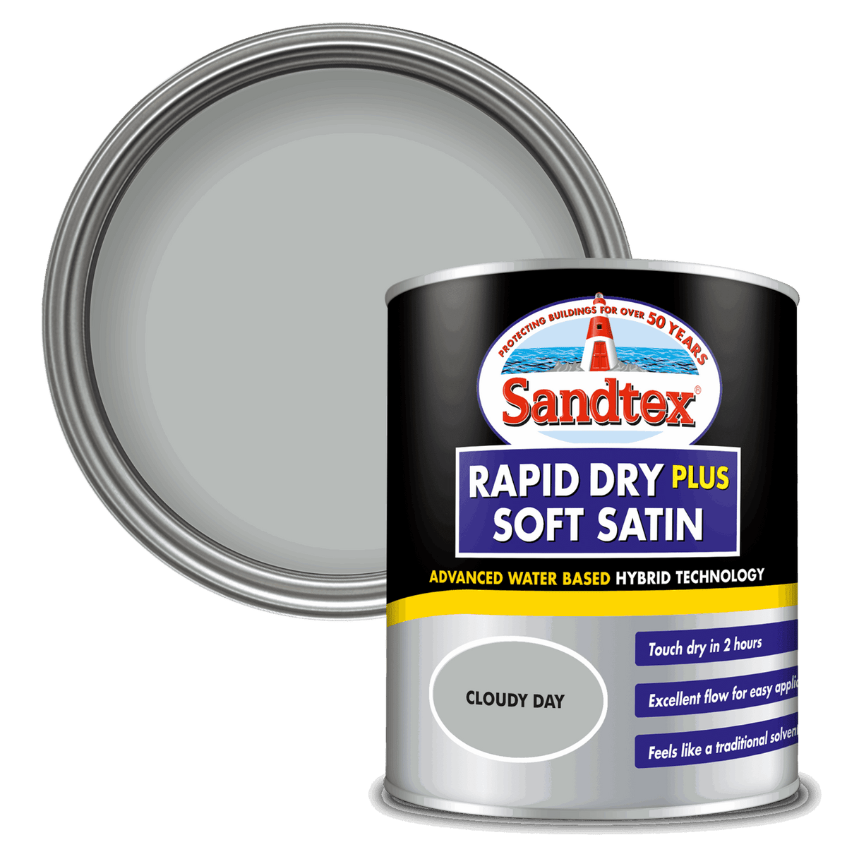 Sandtex Rapid Dry Satin - Armstrong Cheshire