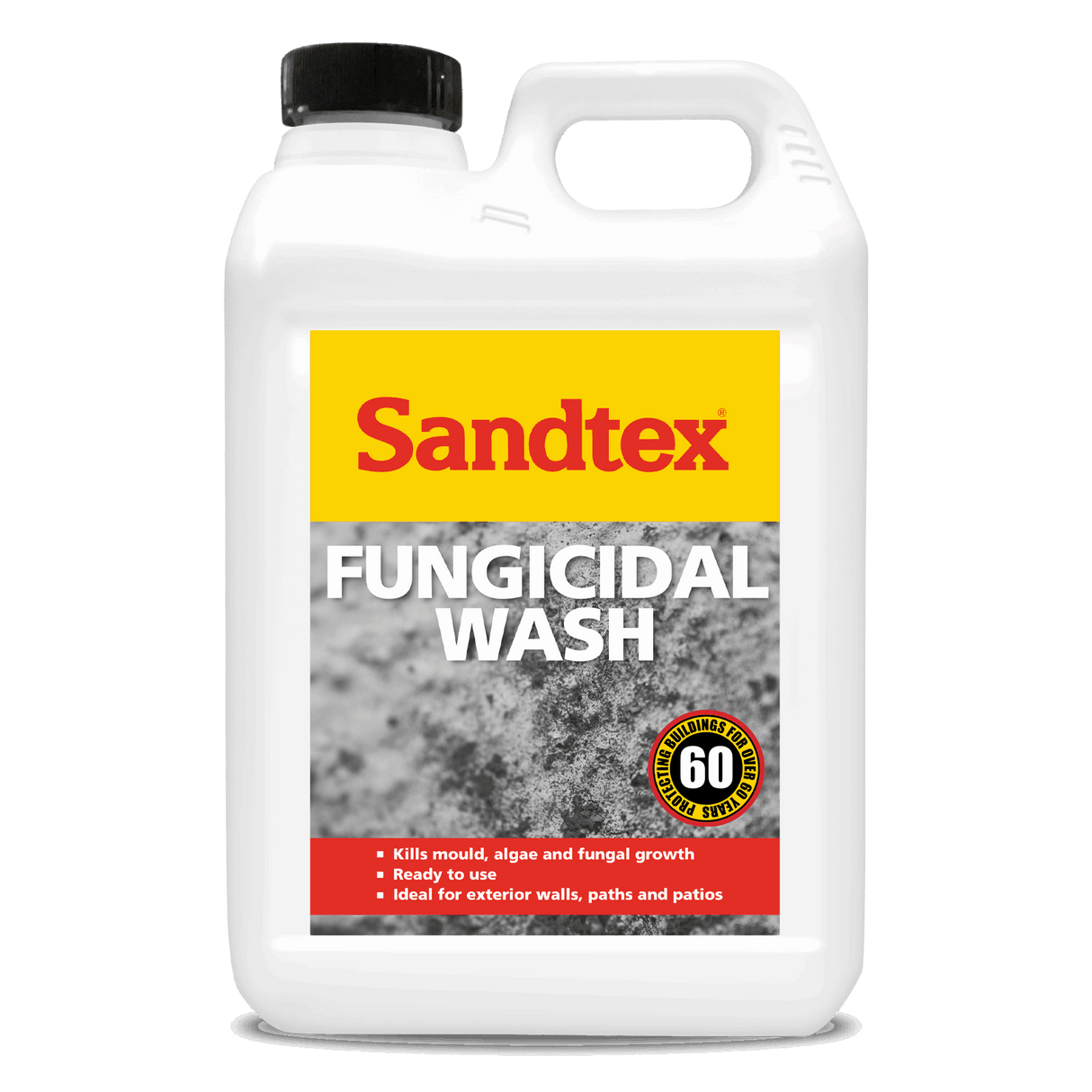 Sandtex Trade Fungicidal Wash Clear - 5 L - Armstrong Cheshire