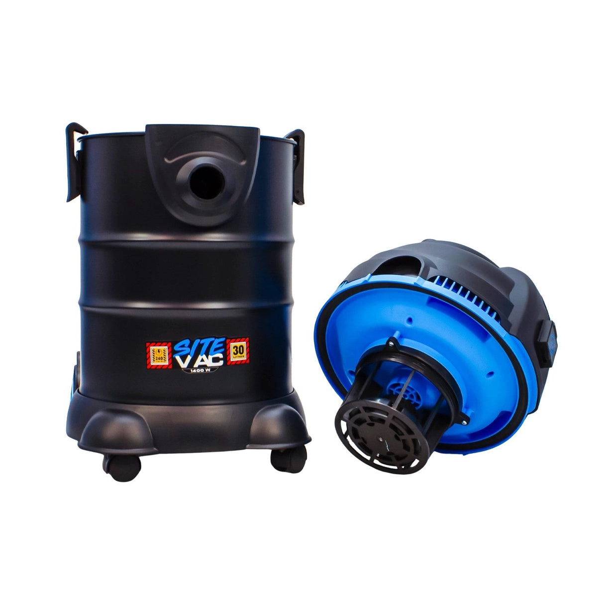 SiteVac KV30PT Wet and Dry Vacuum Cleaner 30 Litre 1400W - Armstrong Cheshire