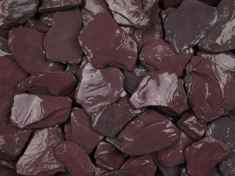 Plum Slate Chippings 40mm (25 Maxi Bags)