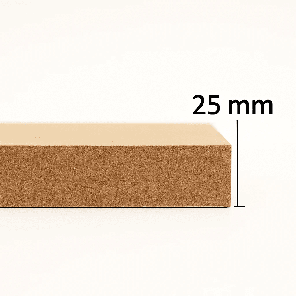 Standard MDF board 25mm - Armstrong Cheshire