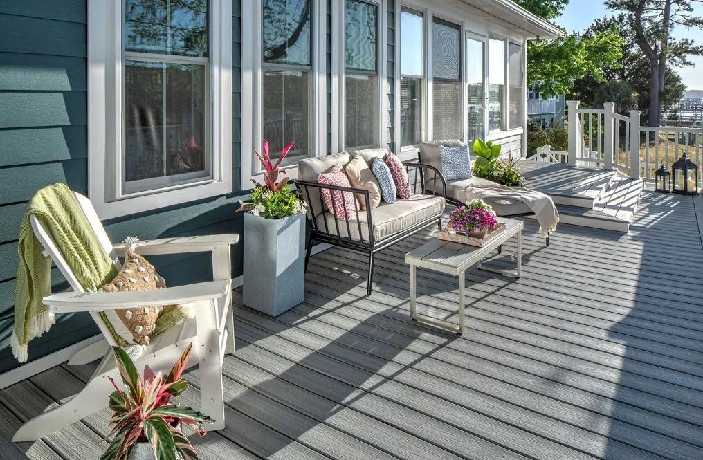Trex Decking Board Composite Fascia 14mmx184mm Foggy Wharf 3660mm - Armstrong Cheshire