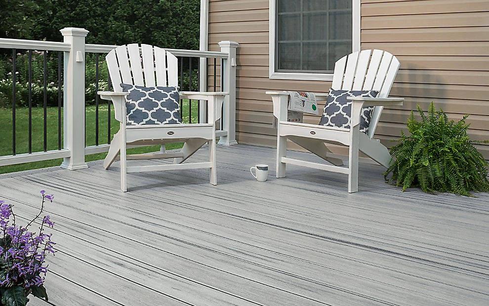 Trex Decking Board Composite Fascia 14mmx184mm Foggy Wharf 3660mm - Armstrong Cheshire