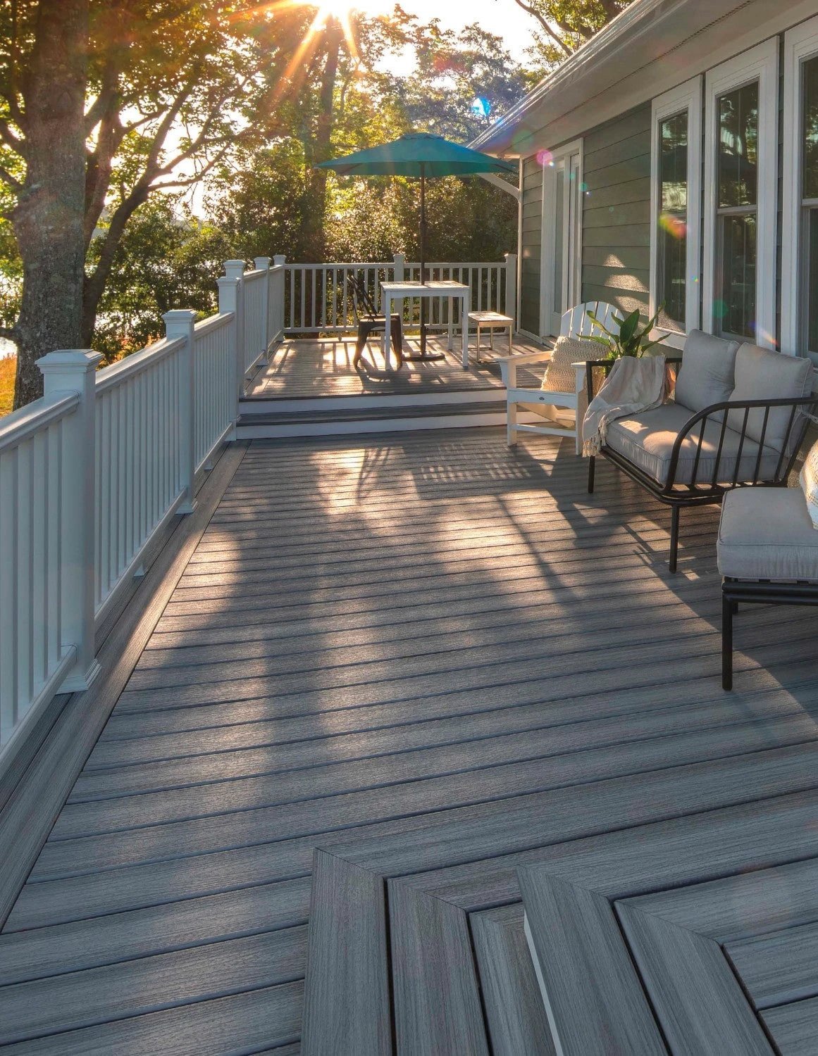 Trex Decking Board Composite Fascia 14mmx184mm Foggy Wharf 3660mm - Armstrong Cheshire