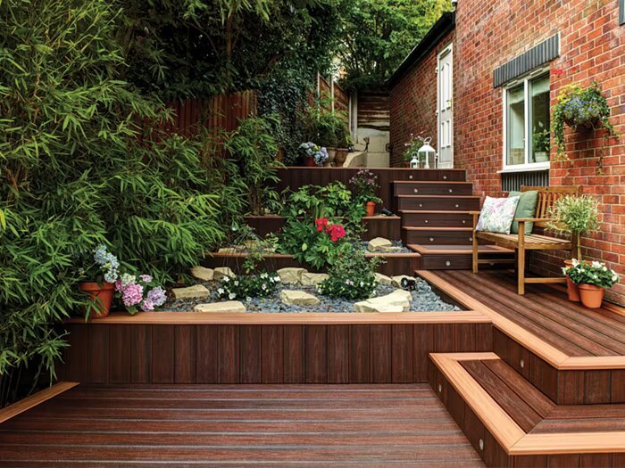 Trex Decking Board Composite Fascia 14mmx184mm Lava Rock 3660mm - Armstrong Cheshire