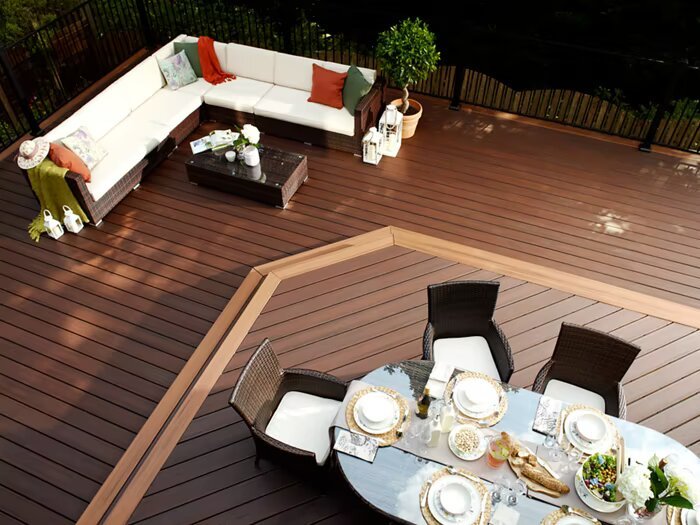 Trex Decking Board Composite Fascia 14mmx184mm Lava Rock 3660mm - Armstrong Cheshire