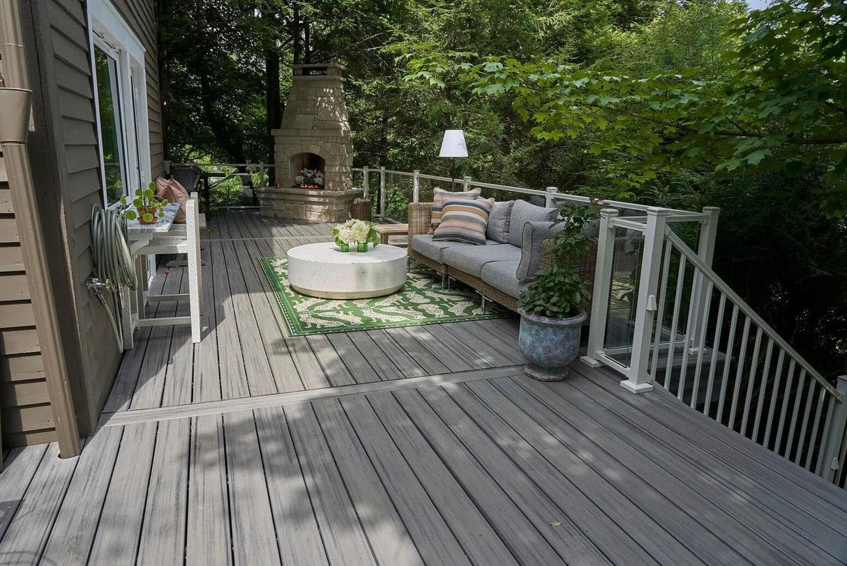 Trex Decking Board Composite Fascia 19mmx184mm Island Mist 3660mm - Armstrong Cheshire