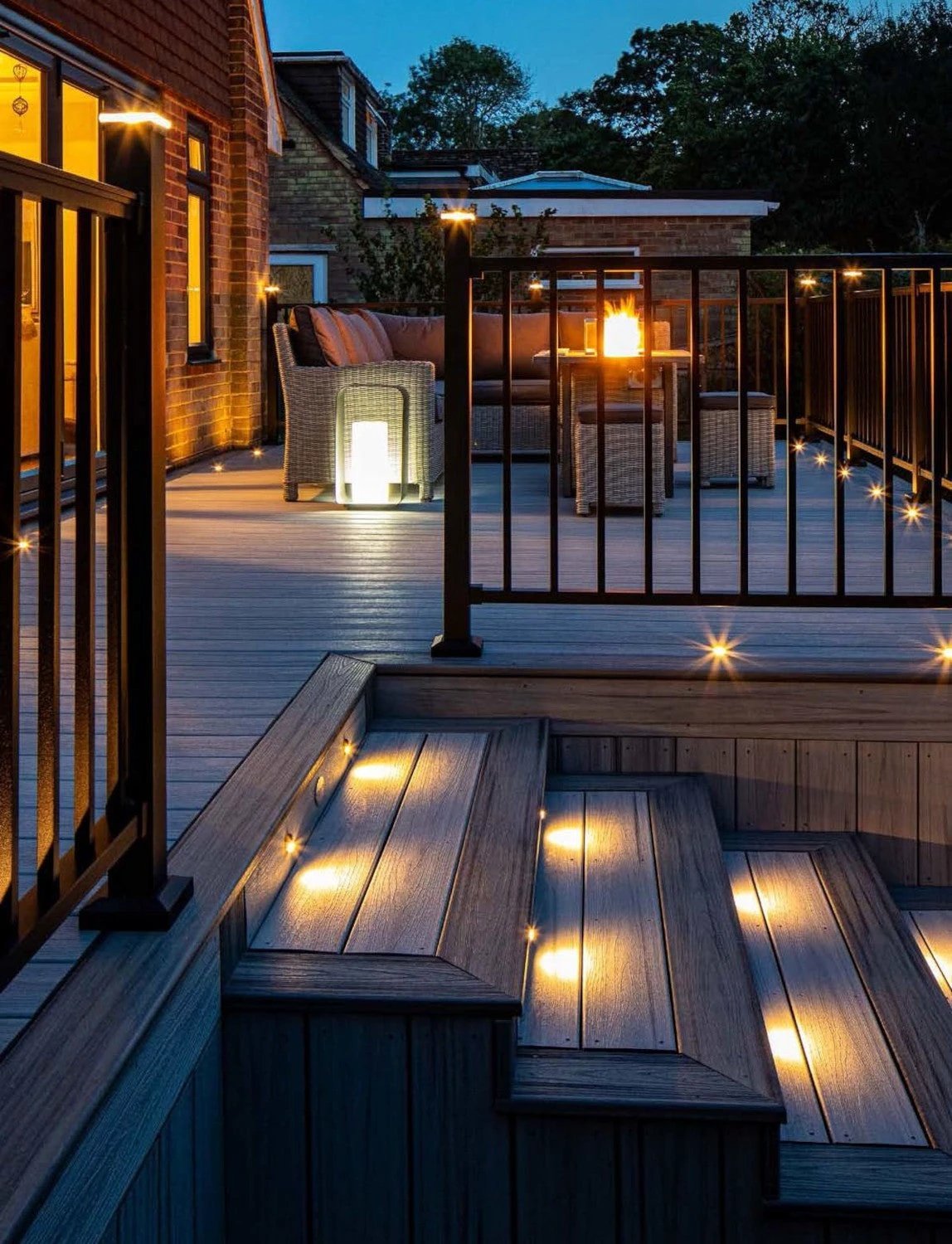 Trex Decking Board Composite Grooved 25mmx140mm Calm Water 3660mm - Armstrong Cheshire