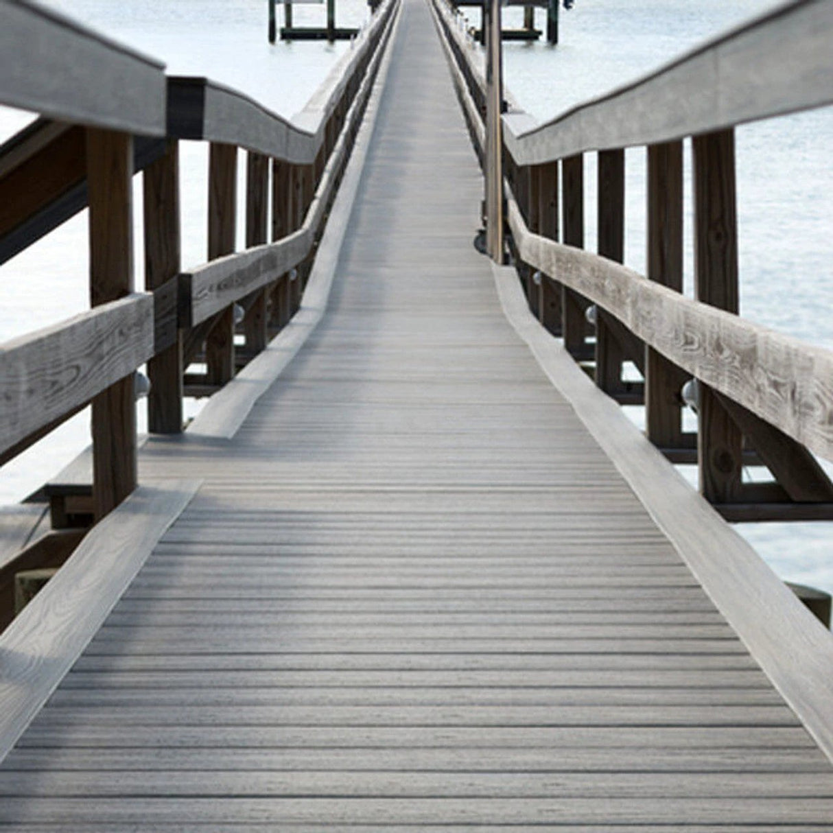 Trex Decking Board Composite Grooved 25mmx140mm Island Mist 3660mm - Armstrong Cheshire