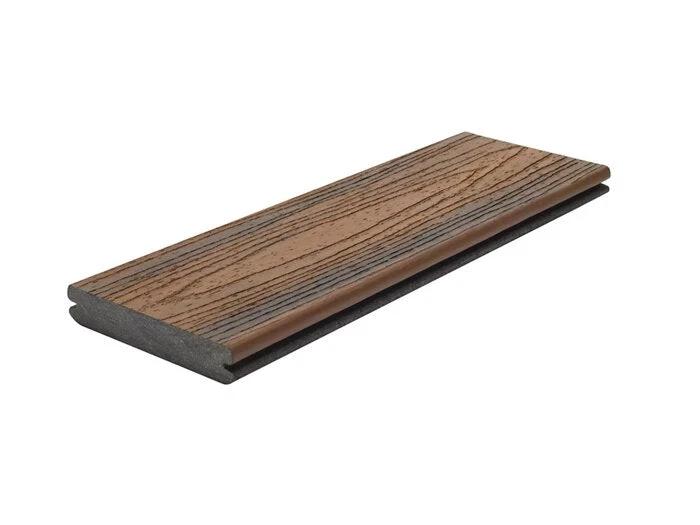 Trex Decking Board Composite Grooved 25mmx140mm Spiced Rum 3660mm - Armstrong Cheshire