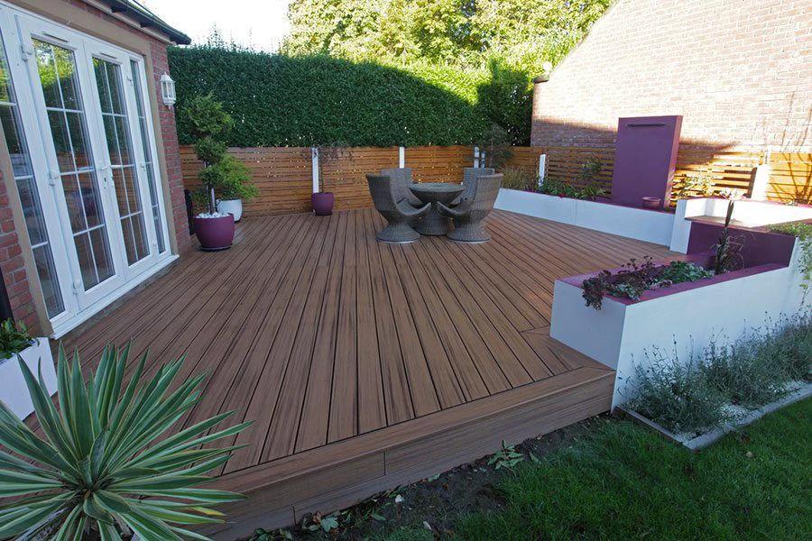 Trex Decking Board Composite Grooved 25mmx140mm Spiced Rum 3660mm - Armstrong Cheshire