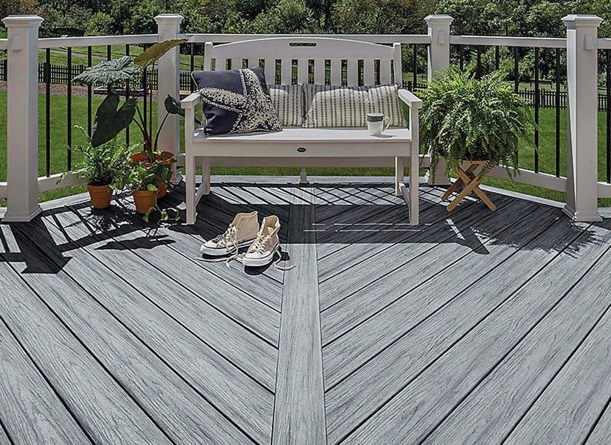 Trex Decking Board Composite Solid 25mmx140mm Gravel Path 3660mm - Armstrong Cheshire