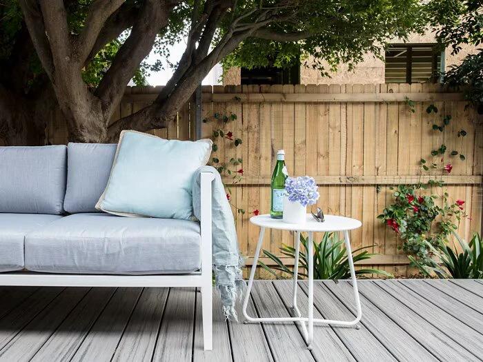 Trex Decking Board Composite Solid 25mmx140mm Island Mist 3660mm - Armstrong Cheshire