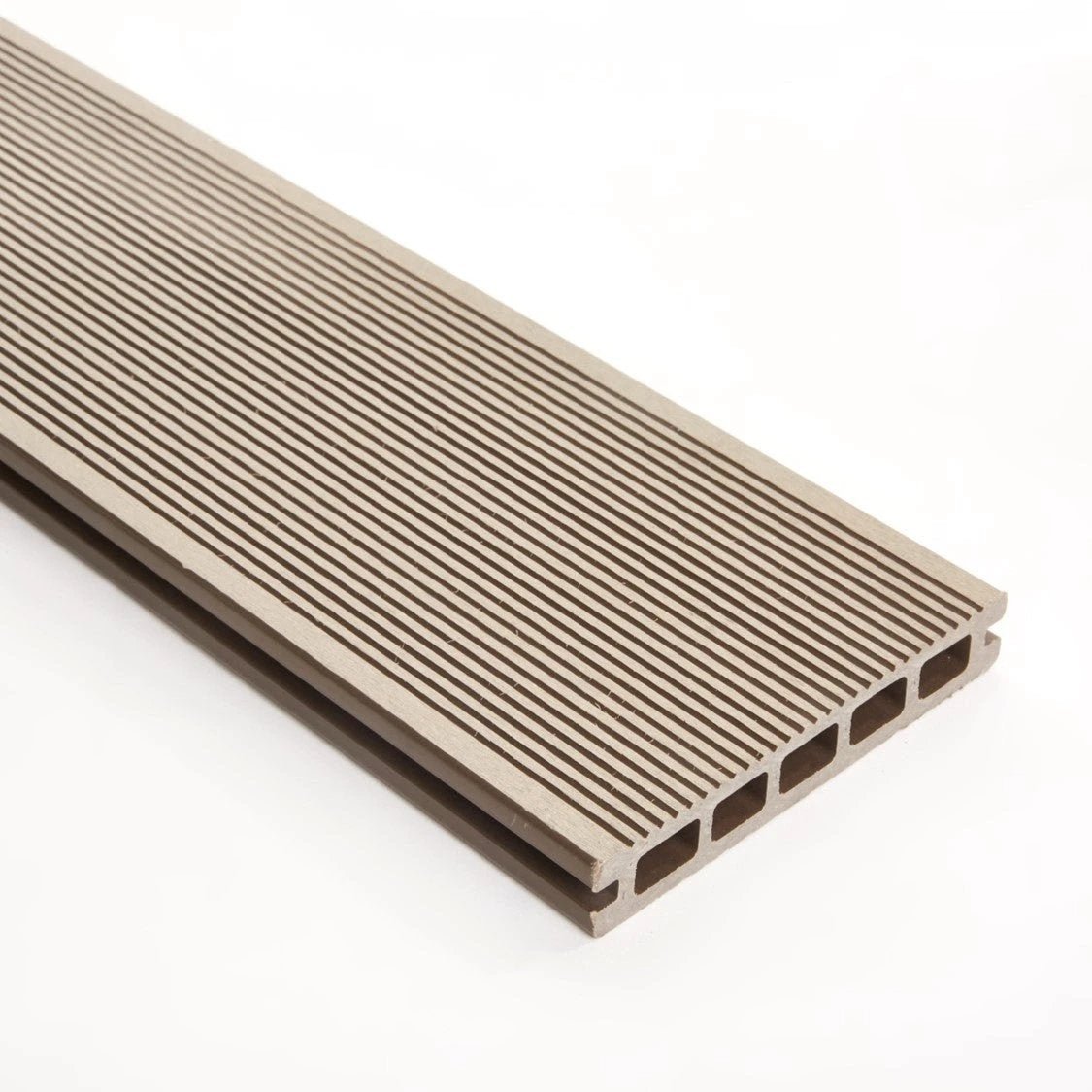 Triton Composite Decking Board – Natural | Affordable Uncapped WPC Decking by Triton