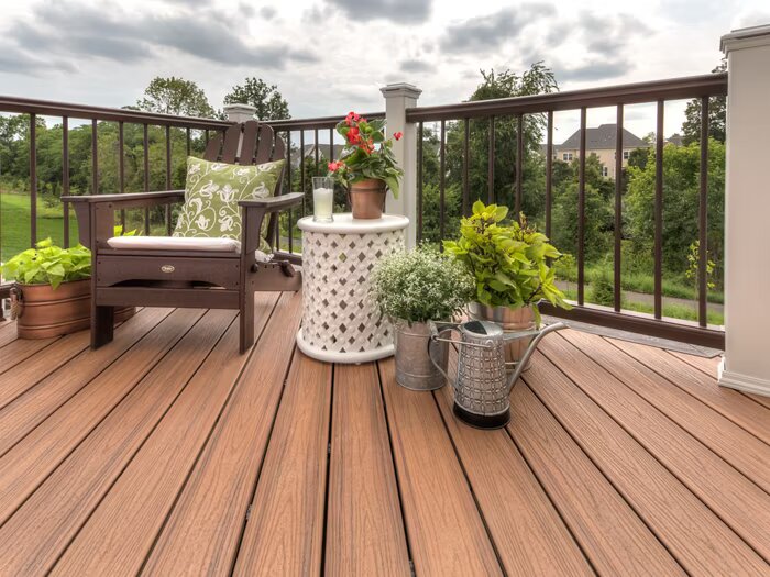 Trex Decking Board Composite Solid 25mmx140mm Tiki Torch