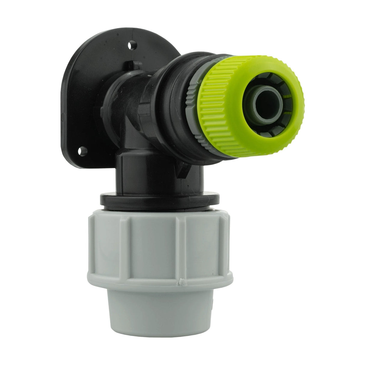 Wall Flange Kit 25mm MDPE + Direct Hose Connector - Armstrong Cheshire