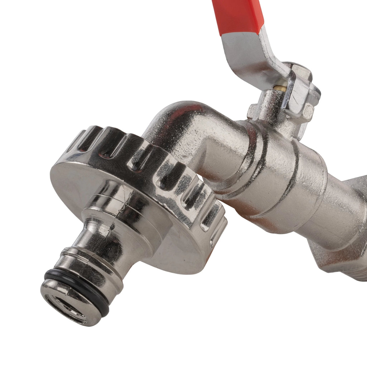 Wall Flange Kit 25mm MDPE + Quick Connect Lever Tap - Armstrong Cheshire