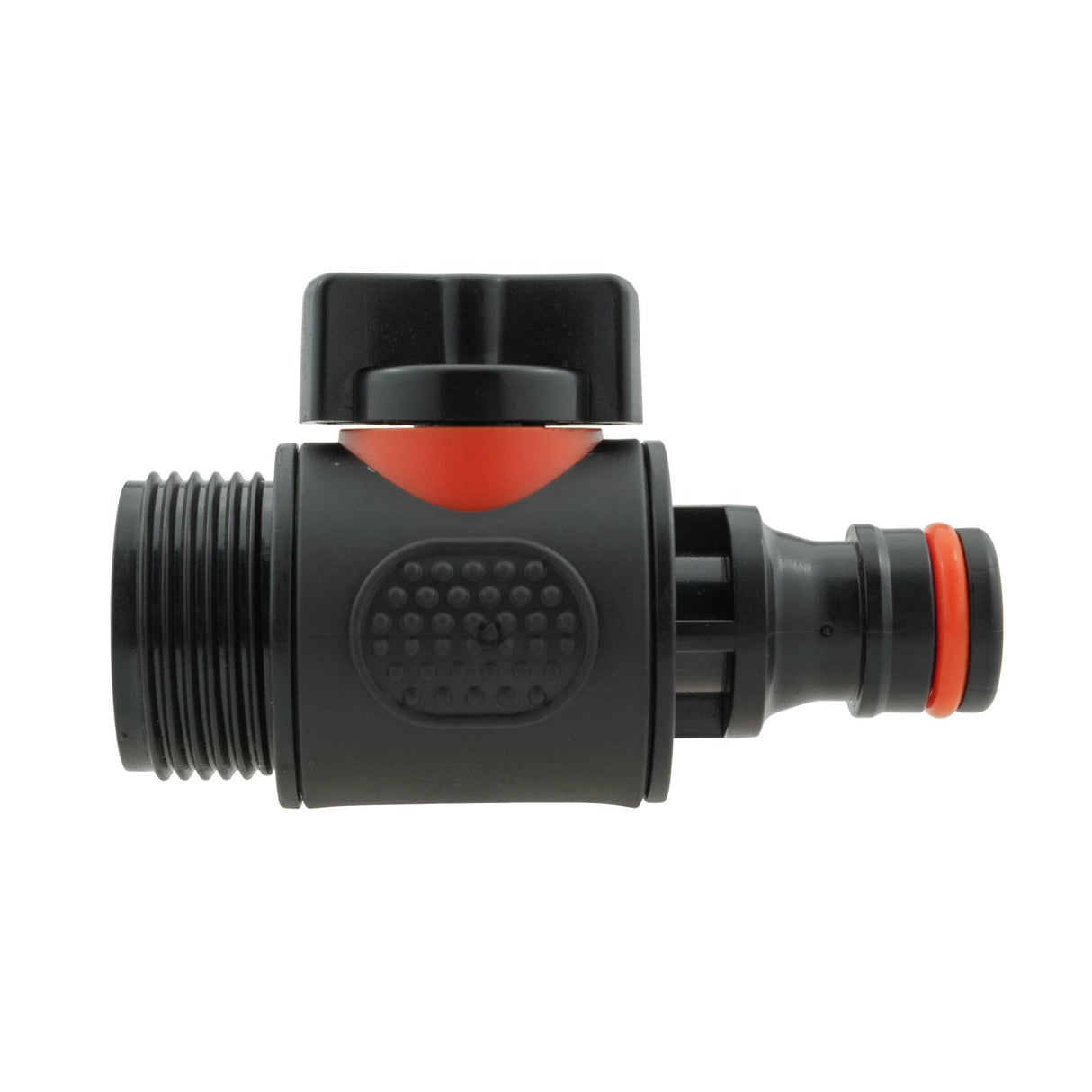 Wall Flange Kit 25mm MDPE + Valve with Male Quick Connector - Armstrong Cheshire